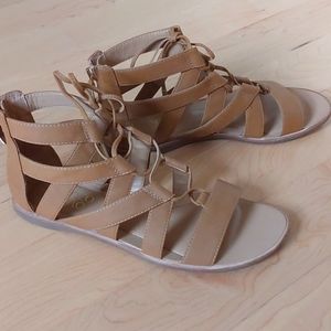 Franco Sarto Byron Lace Up Gladiator Sandal